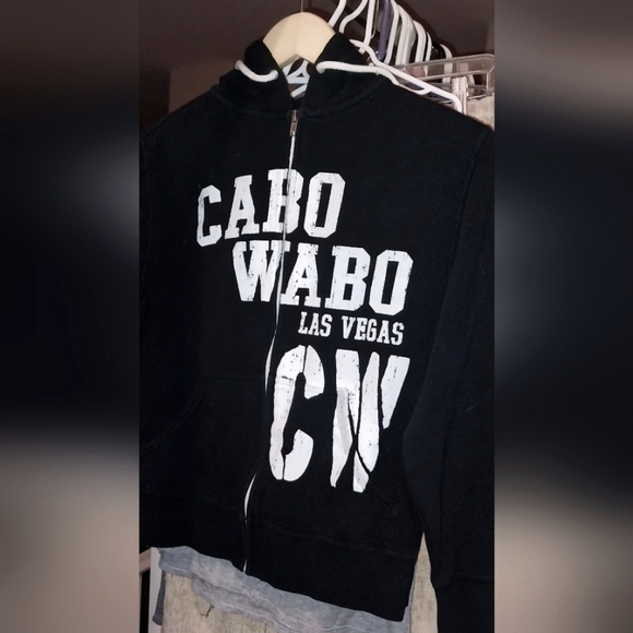 Cabo Wabo Las Vegas Hoodie Sweatshirt, zip-up XS - Picture 2 of 4